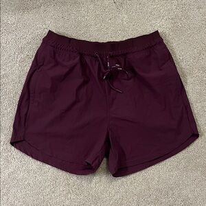 Baleaf Women’s Burgundy Running Shorts